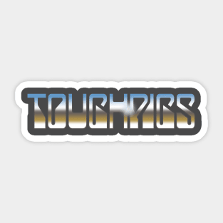 ToughPigs - hard rock band parody logo Sticker